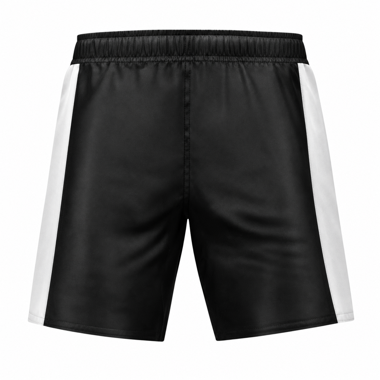 MMA Fight Shorts Polyester-Lycra  Black  Private Label